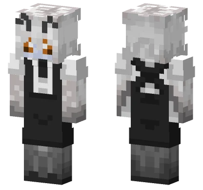 White Bird Bug Minecraft skin