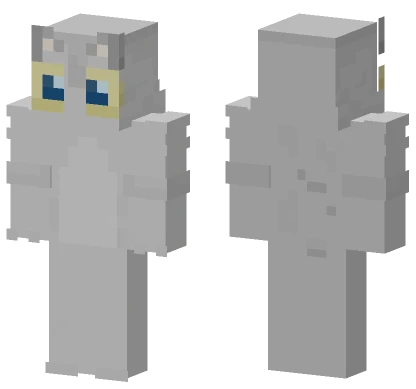 White Cat Minecraft skin