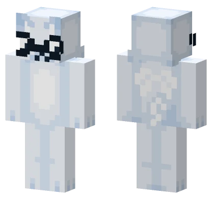 White Cat Skin Minecraft skin