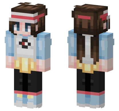 White Catcher Minecraft skin