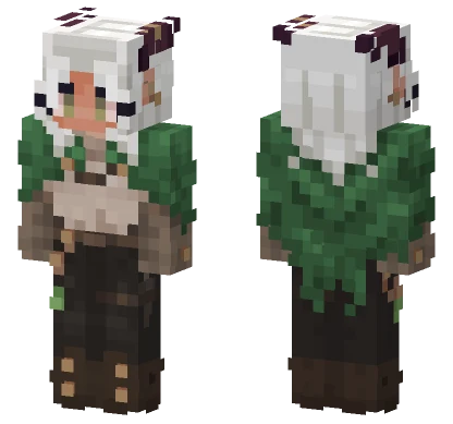White Chef Outfit Minecraft skin