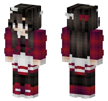 White Chocolate Cherries Minecraft skin