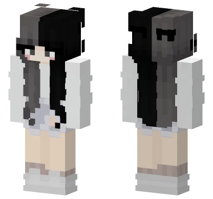 White Dress Girl Minecraft skin