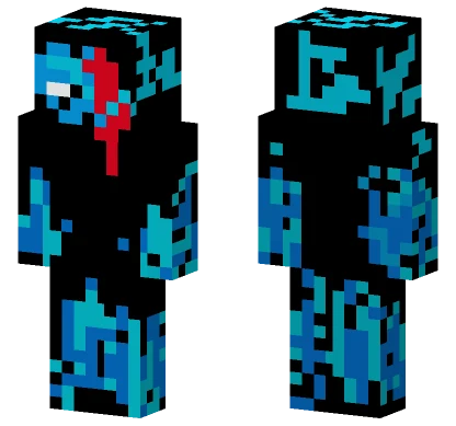 White Eye Minecraft skin