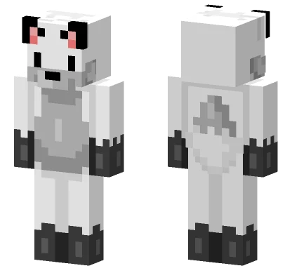 White Fox Minecraft skin