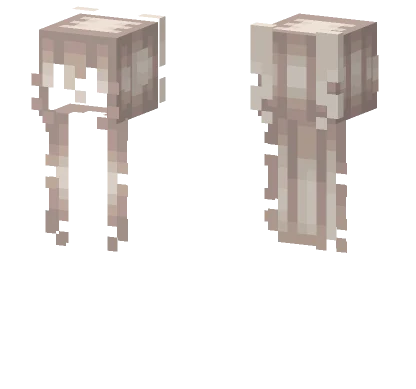 White Hb Minecraft skin