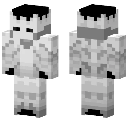 White Hollow Knight Minecraft skin