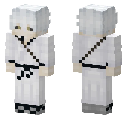 White Ichigo Minecraft skin