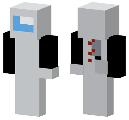 White Imposter Minecraft skin