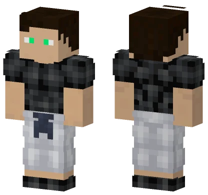 White Lab Coat Minecraft skin