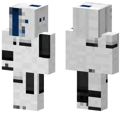 White Lab Coat Scientist Minecraft skin