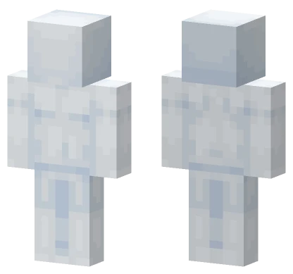 White Mannequin Base Minecraft skin