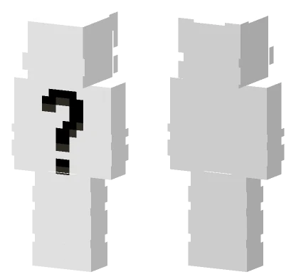 White Mugm Minecraft skin