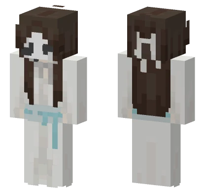 White No Face Minecraft skin