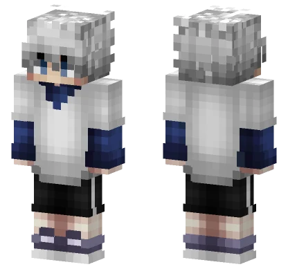 White School Uniform Girl Minecraft skin