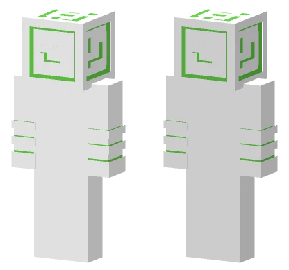 White Secrets Minecraft skin