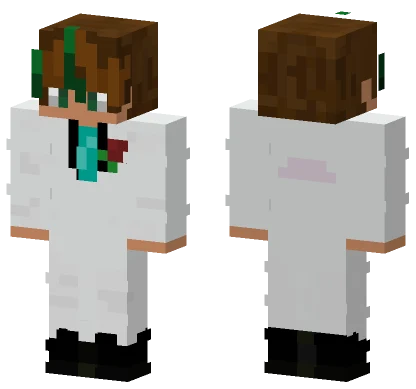 White Suit Leo Minecraft skin
