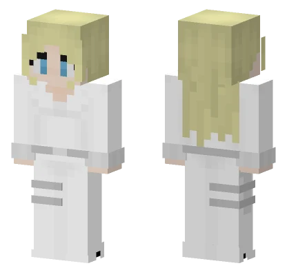 White Widow Yelena Belova Minecraft skin