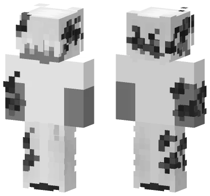 White Withering Minecraft skin