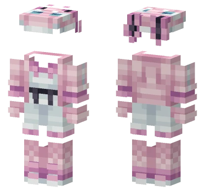 Wigglytuff Space Girl Minecraft skin