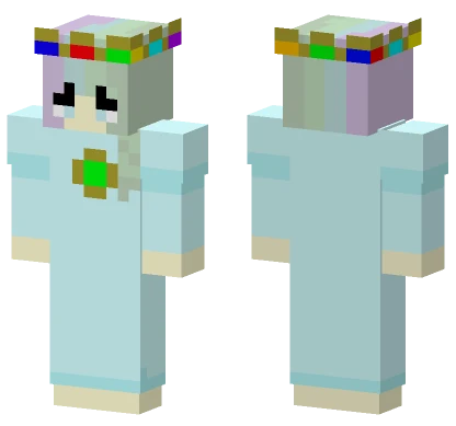 Wildflower Girl Minecraft skin