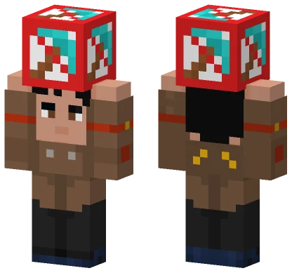 Wilsombie Huelga Pastel Minecraft skin