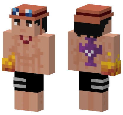 Wilsombie One Piece Minecraft skin
