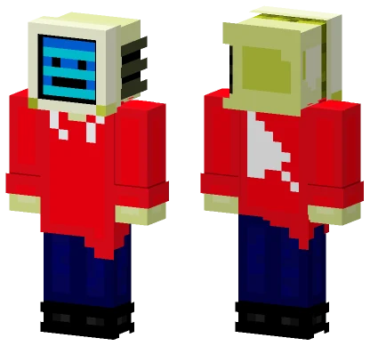 Windows Computer Guy Minecraft skin