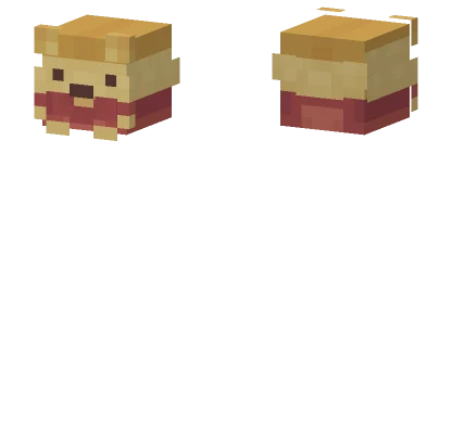Winnie The Pooh Plush Minecraft skin