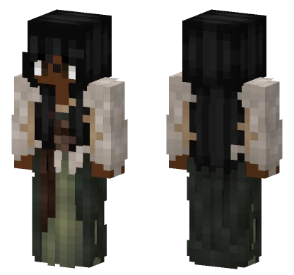 Winnifred Greenbriar Minecraft skin