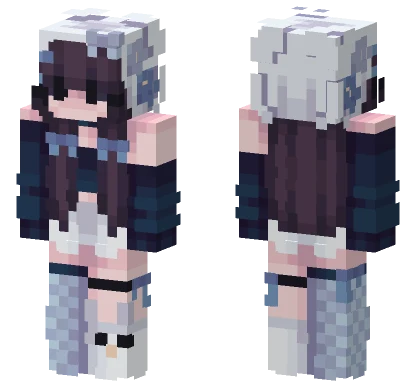 Winter 3 Piece Minecraft skin
