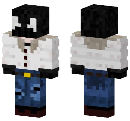 Winter Arc Black Mask Minecraft skin