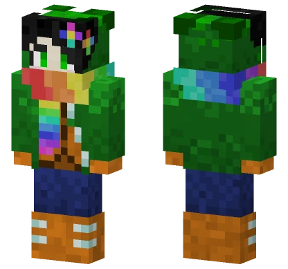 Winter Ayla Minecraft skin