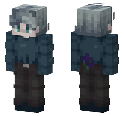 Winter Flower Minecraft skin