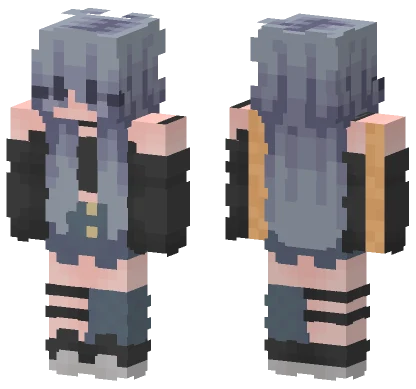 Winter Girl Minecraft skin