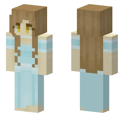 Winter Girl Remake Minecraft skin
