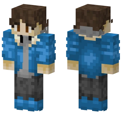 Winter Jacket Boy Minecraft skin