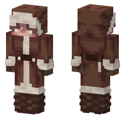 Winter Purp Minecraft skin