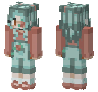 Winter Roses Minecraft skin