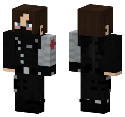 Winter Soldier Minecraft skin