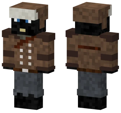 Winter Survivalist Minecraft skin