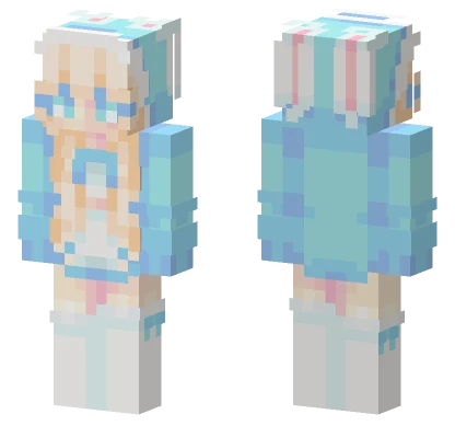 Winter Wonderland Girl Minecraft skin