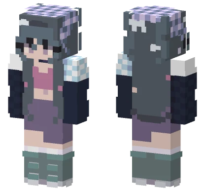 Wintery Chill Minecraft skin