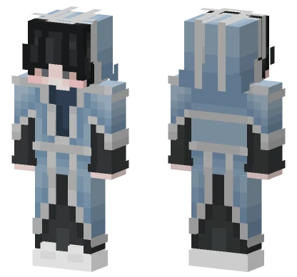Wisky25 Blue Suit Minecraft skin