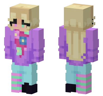 Wisteria Persona Minecraft skin