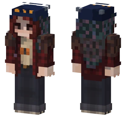 Witchy Plaid Outfit Minecraft skin