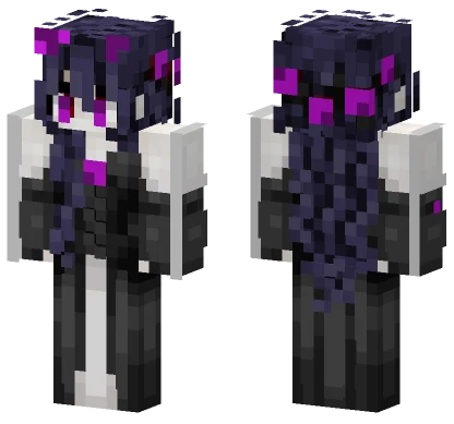 Wither Storm Girl Minecraft skin