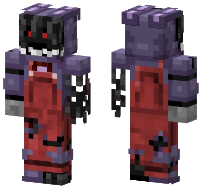 Withered Bonnie Minecraft skin