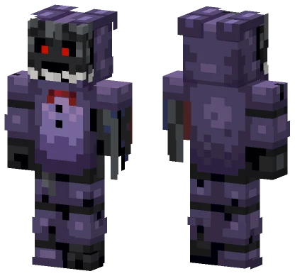 Withered Bonnie Minecraft skin