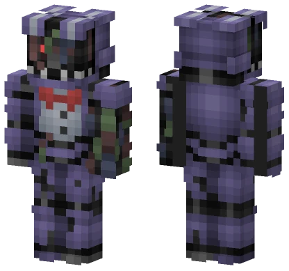 Withered Bonnie Minecraft skin